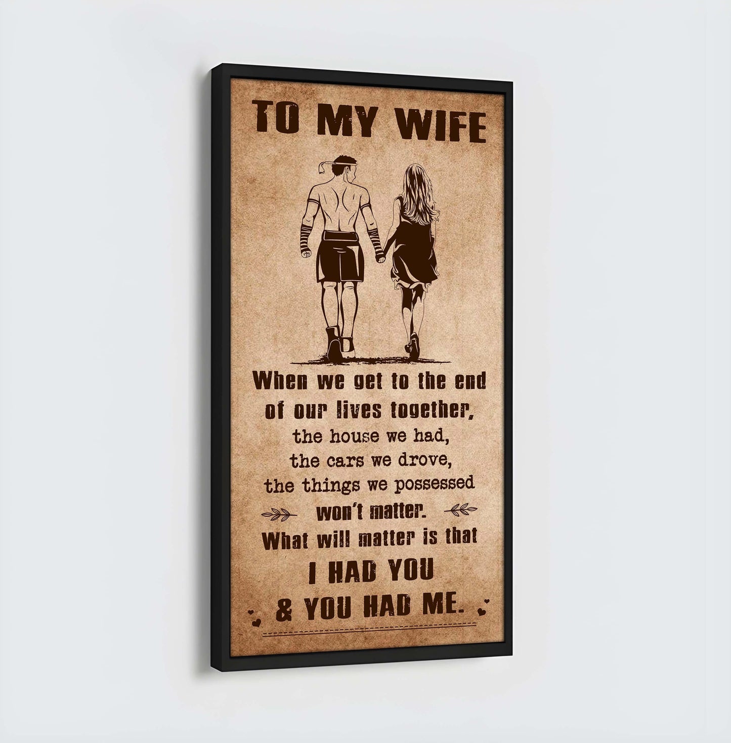 to my wife-meeting you was fate