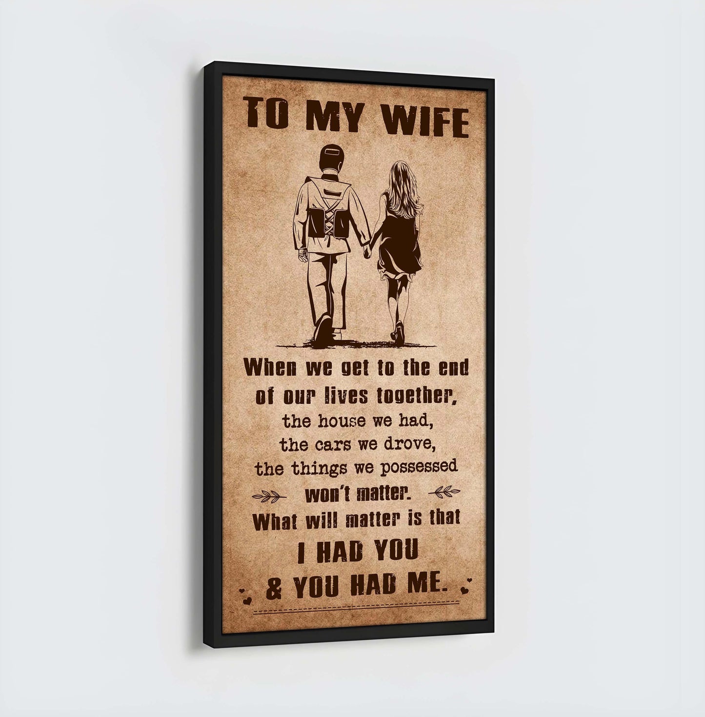 to my wife-meeting you was fate