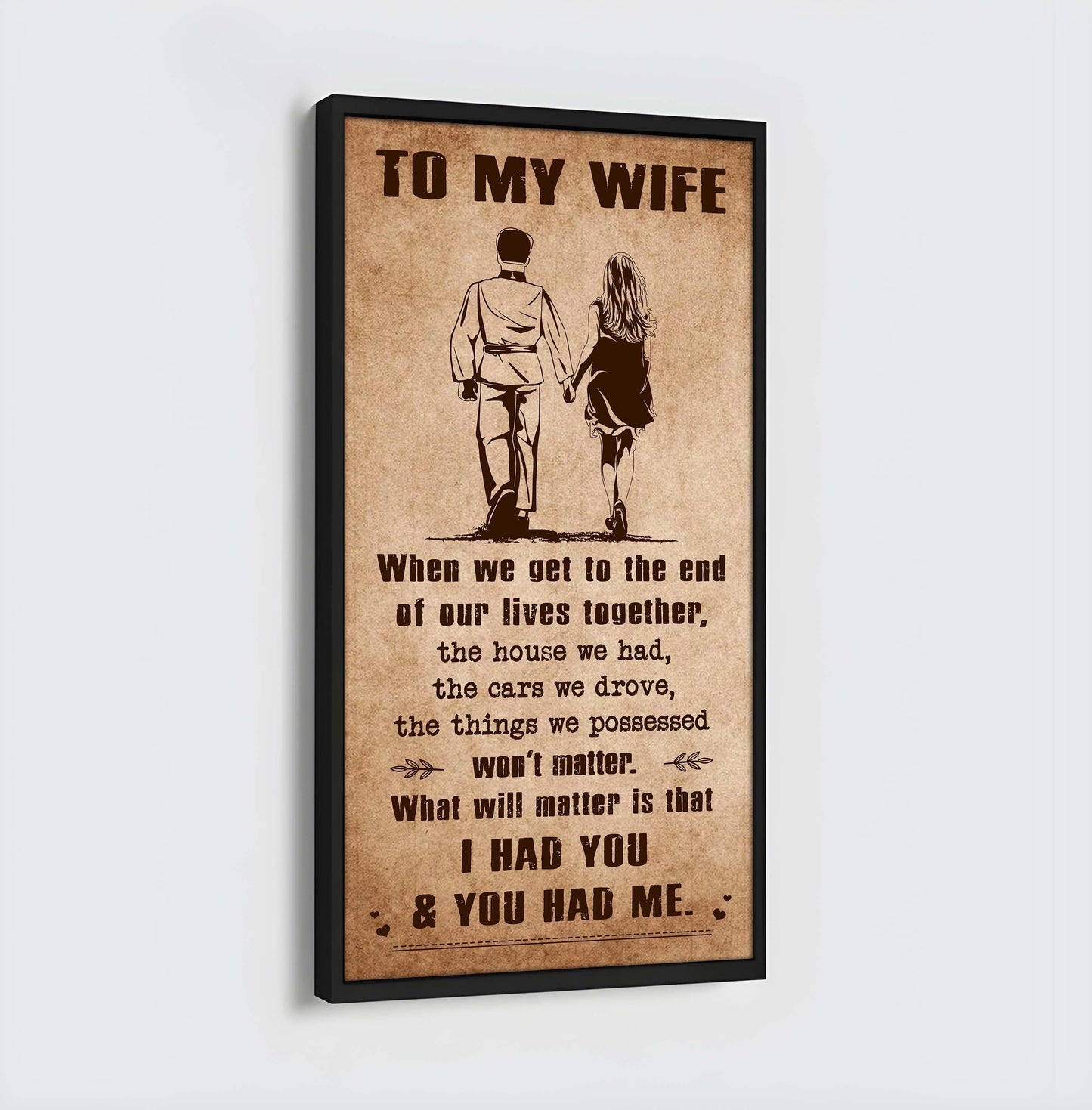 to my wife-meeting you was fate