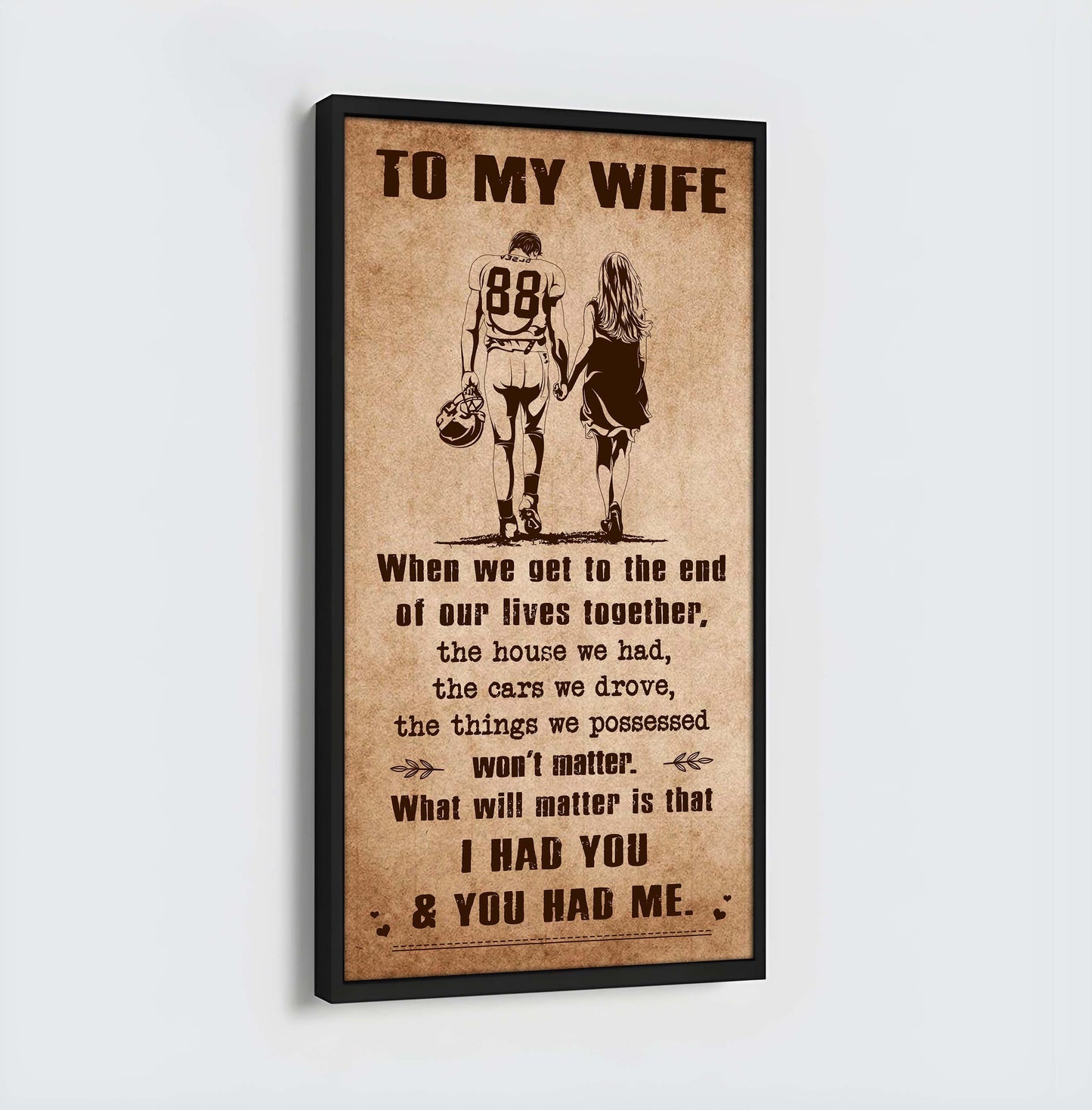 to my wife-meeting you was fate