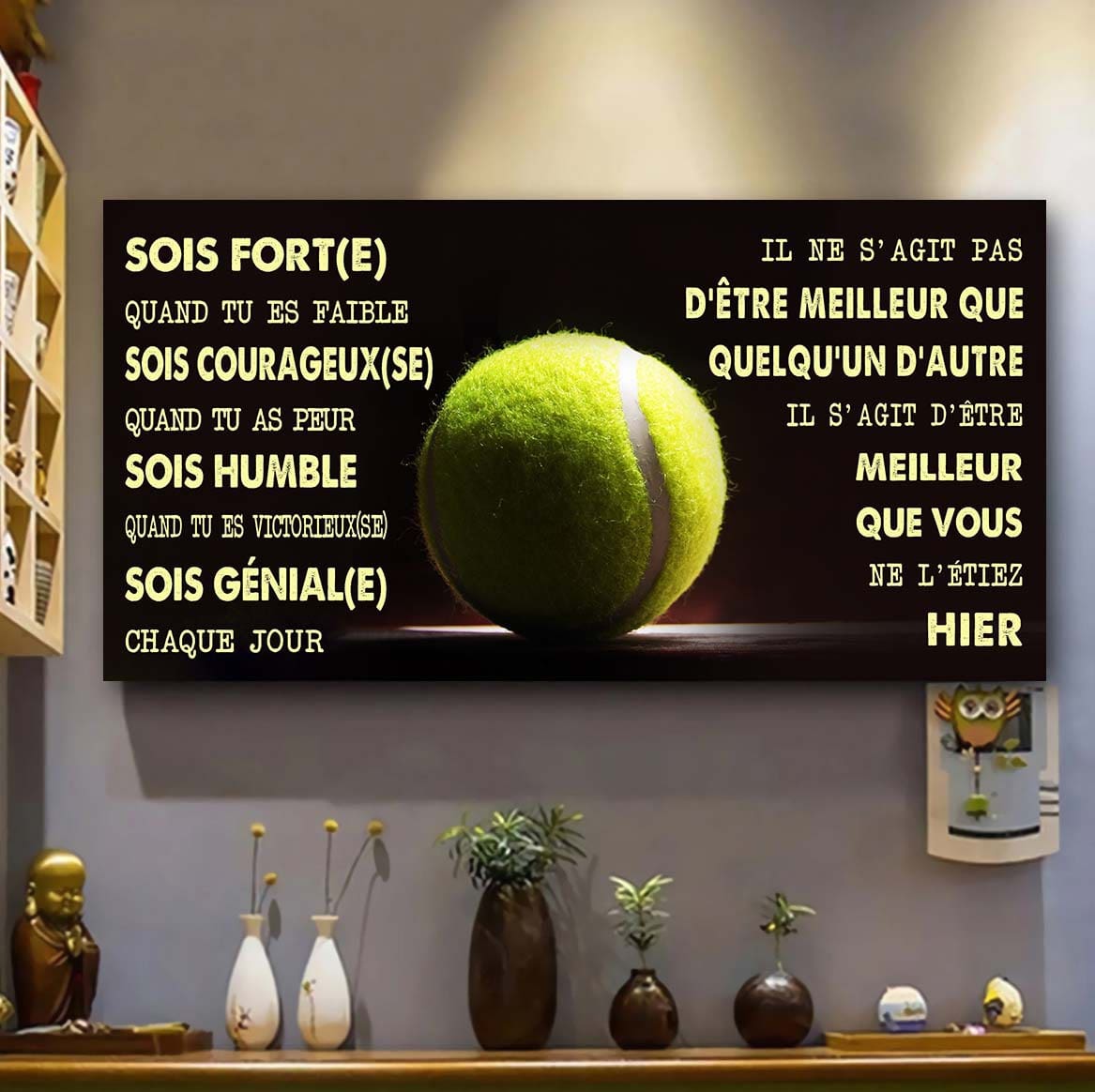 fren basketball il ne s'agit pas d'être meilleur que quelqu'un d'autre, il s'agit d'être meilleur que vous ne l'étiez hier.