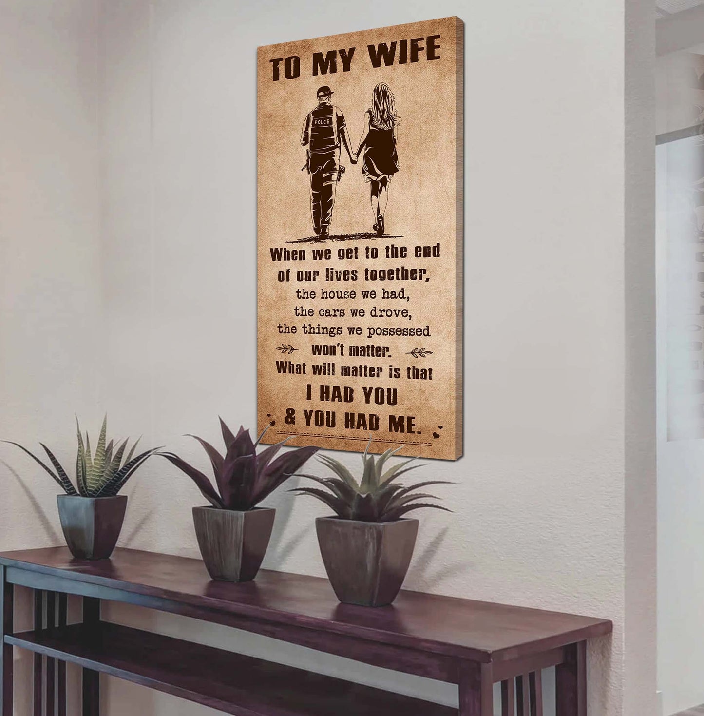 TO MY WIFE-MEETING YOU WAS FATE