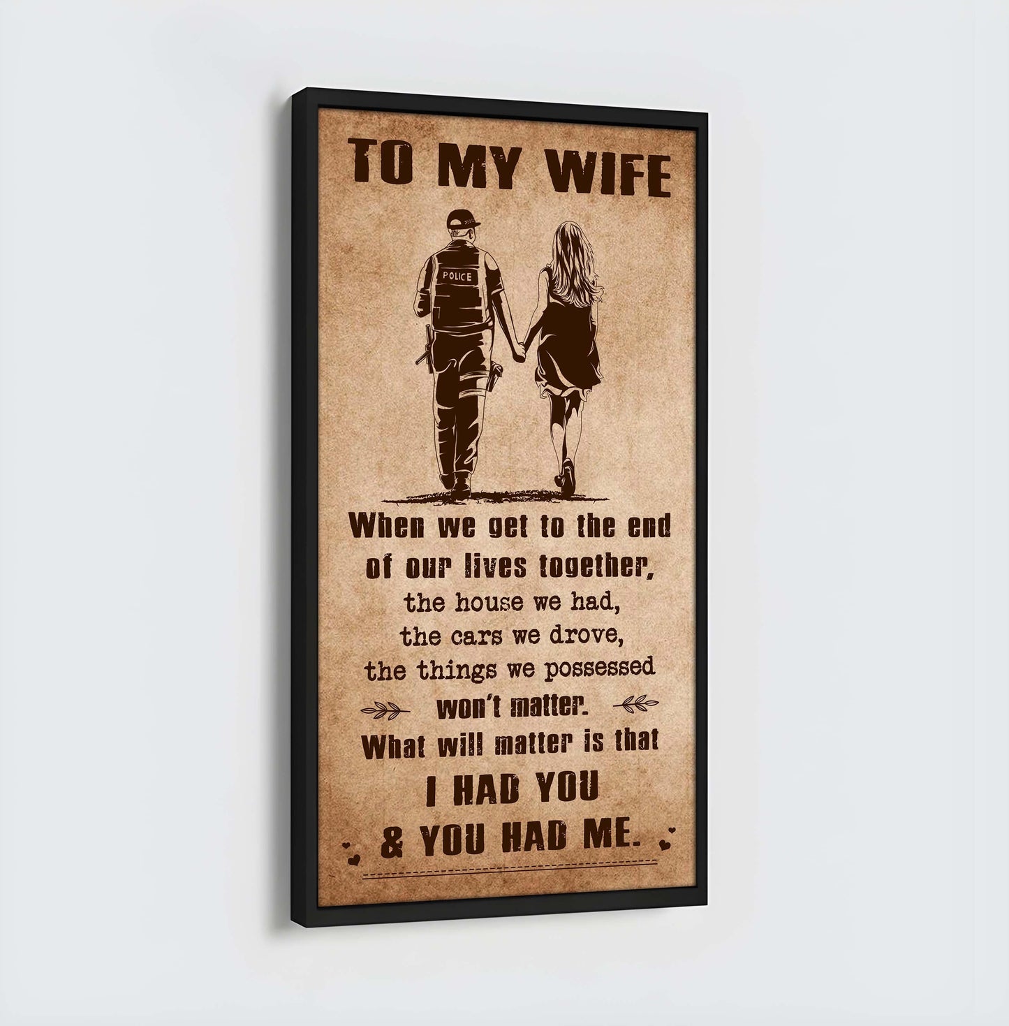 TO MY WIFE-MEETING YOU WAS FATE