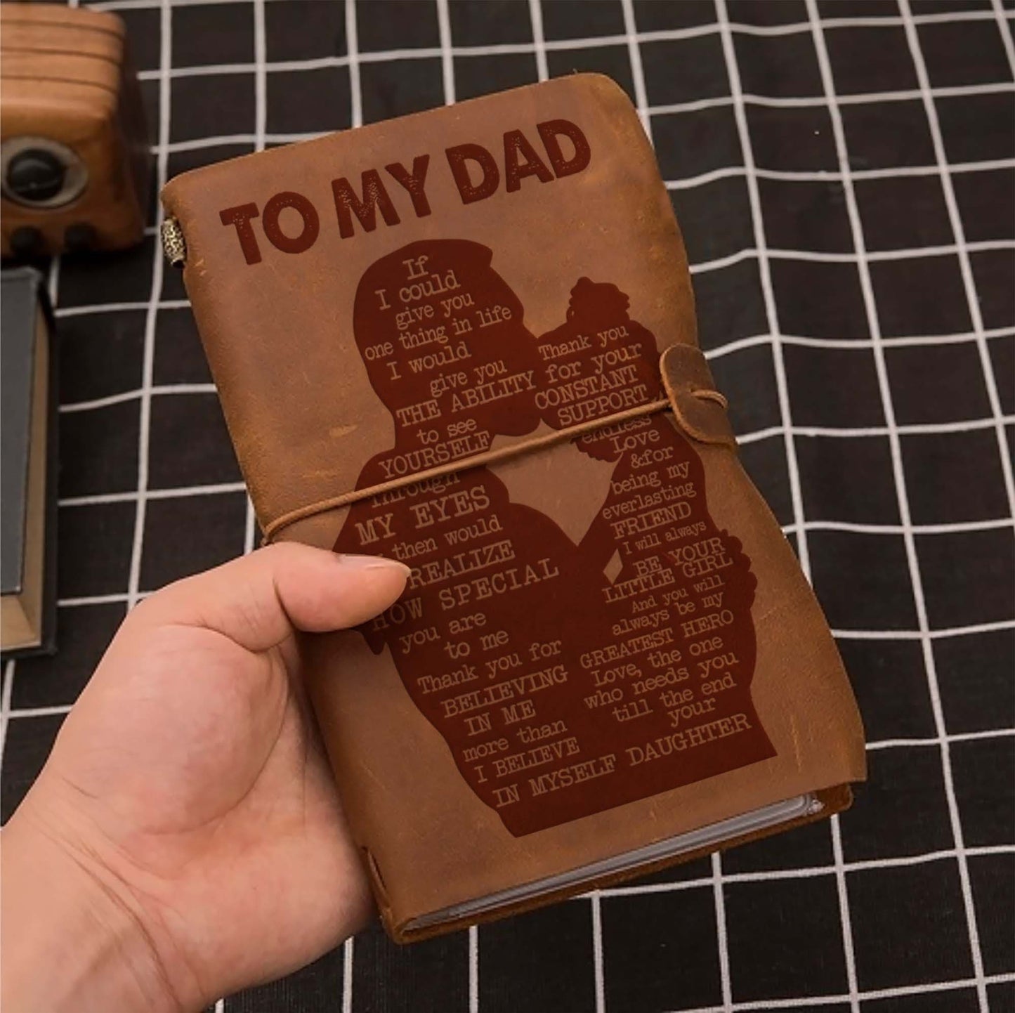 Family Journal If I Could Give You One Thing In Life For Dad For Mom From Son and Daughter