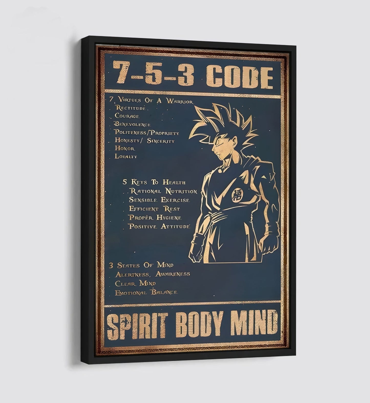 7 5 3 code- spirit body mind-drb