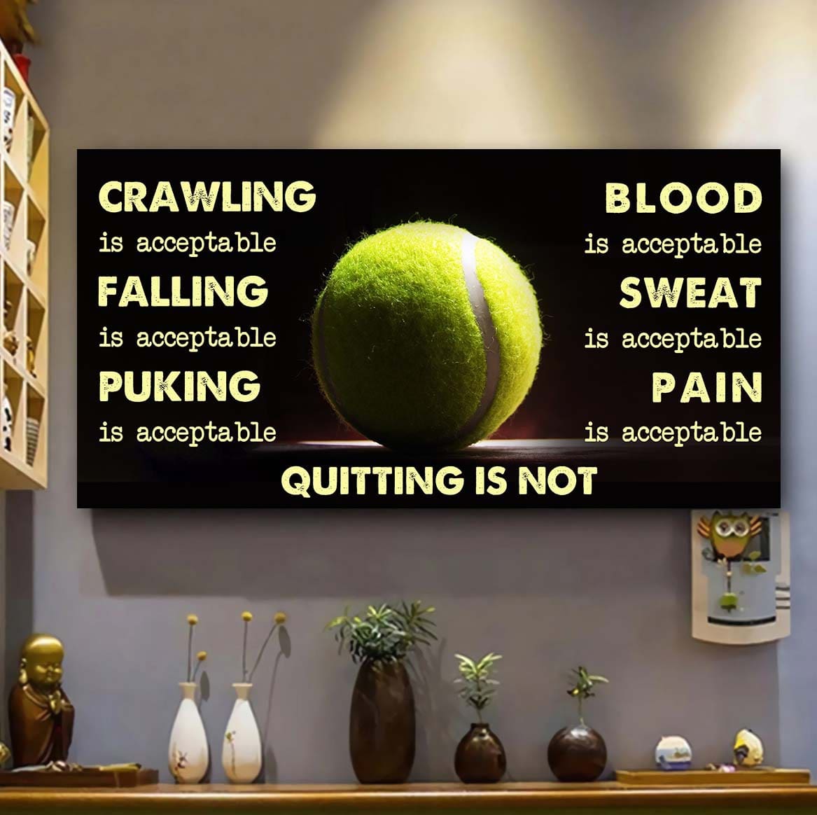 hockey poster canvas quiting is not