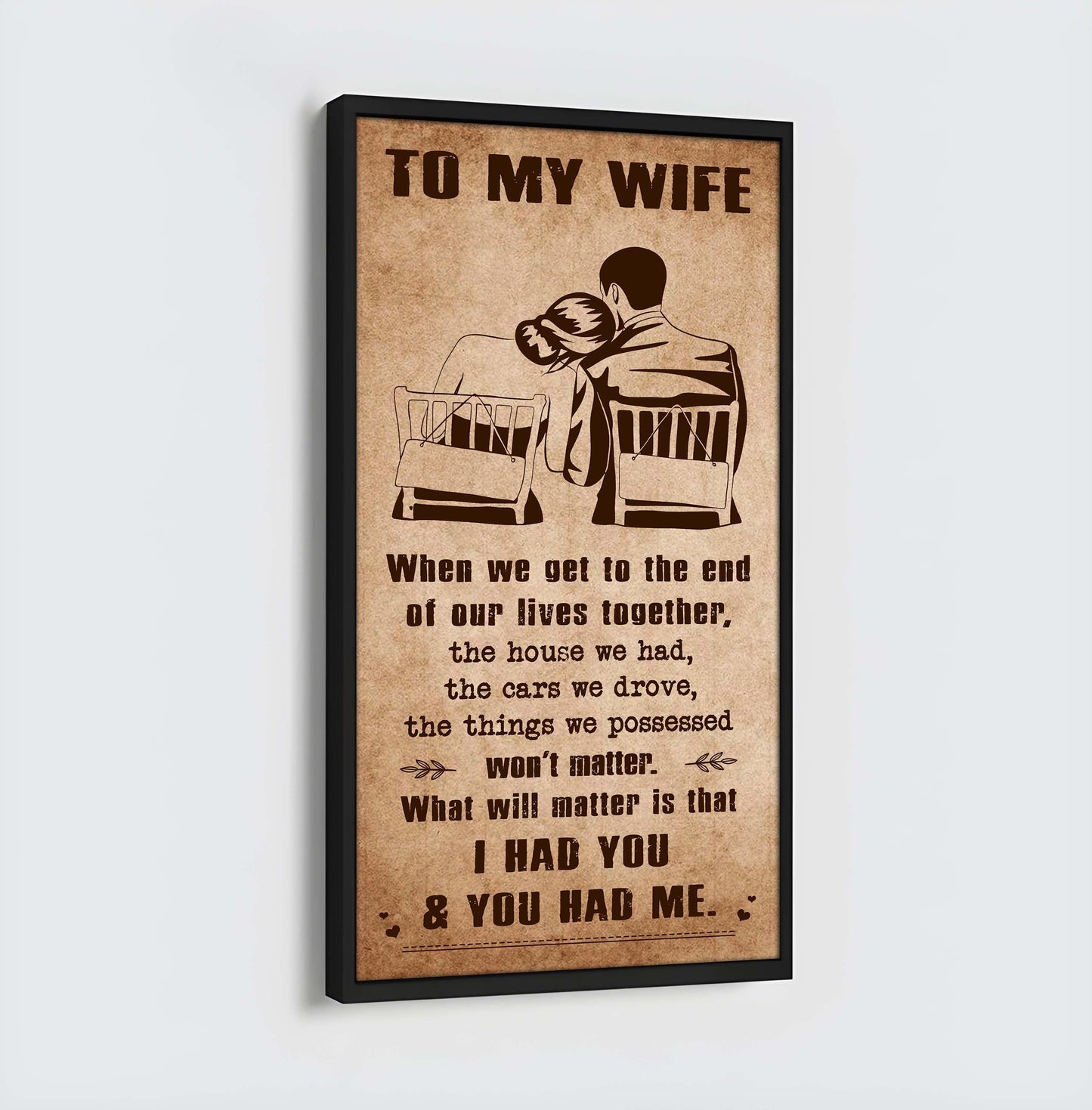 to my wife-meeting you was fate