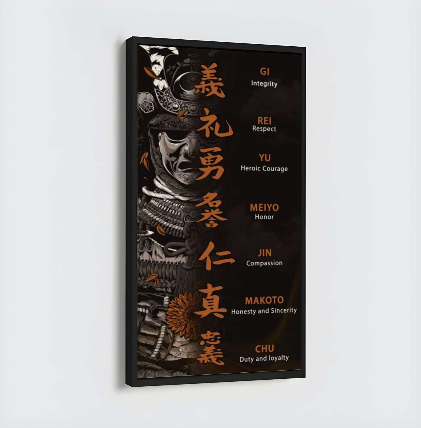 the seven virtues of bushido