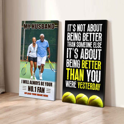 Soccer-Wife to Husband - It is not About Being Better Than Someone Else It is about being better than you were the day before.