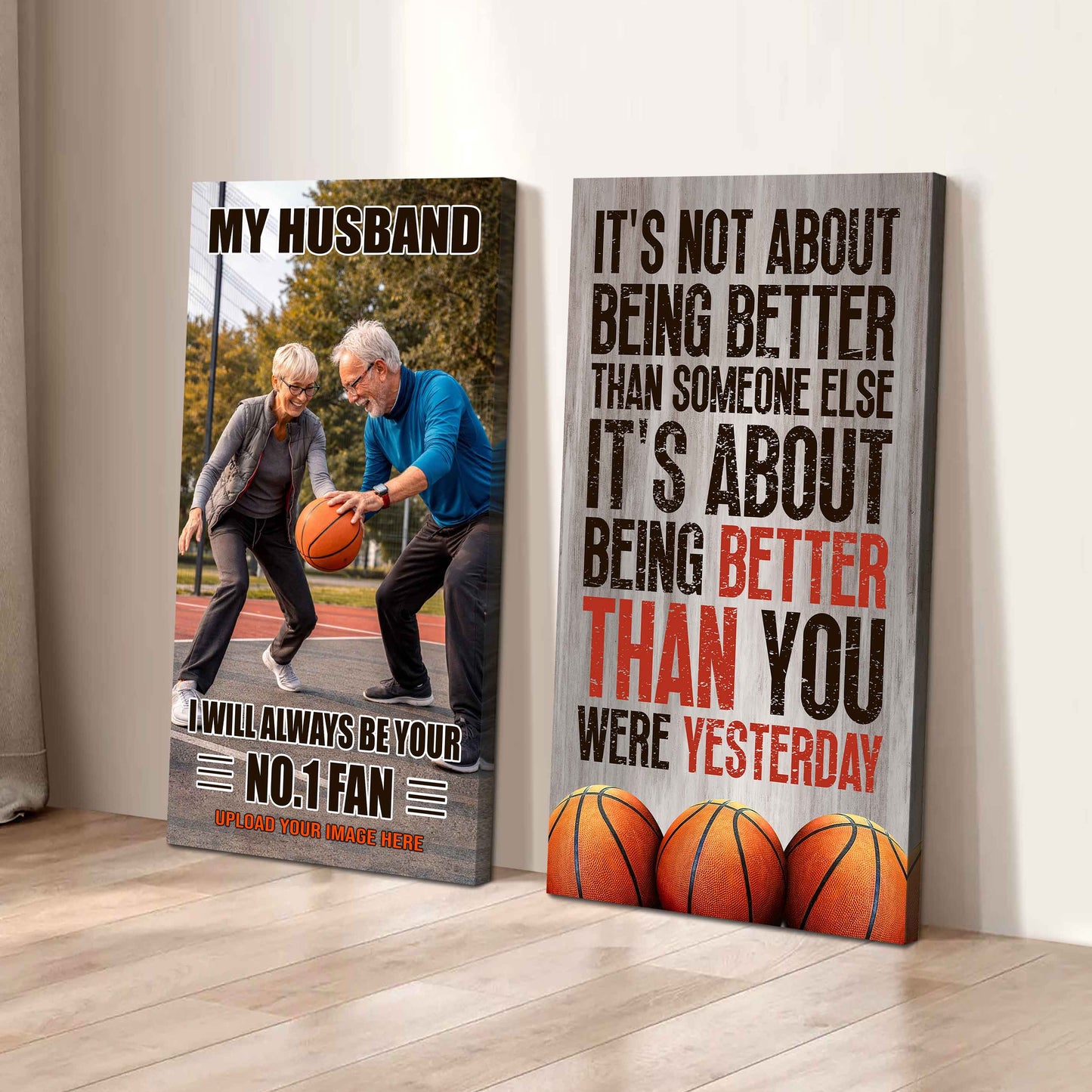 Soccer-Wife to Husband - It is not About Being Better Than Someone Else It is about being better than you were the day before.
