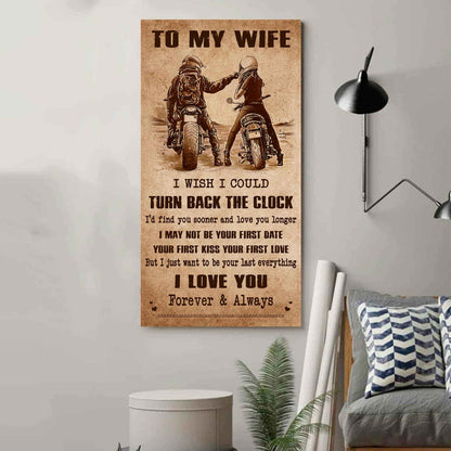 DRB VGT- Poster Canvas To My Wife If I Could Give You One Thing In Life - How Special You Are To Me Gift For Your Wife