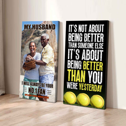 Soccer-Wife to Husband - It is not About Being Better Than Someone Else It is about being better than you were the day before.