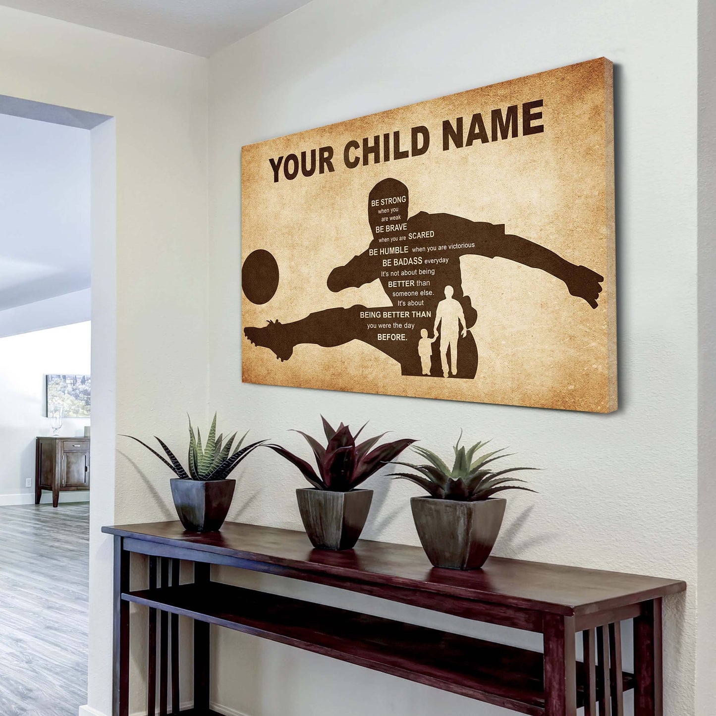 basketball personalized your child name from dad to son