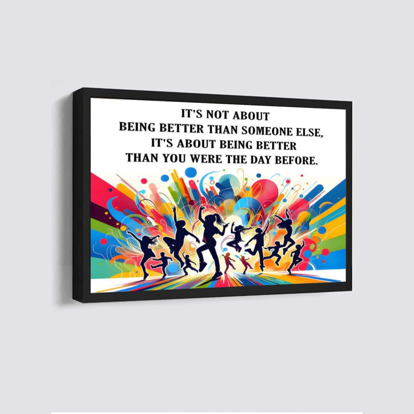 dance customizable poster canvas