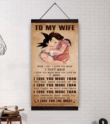 VGT-Valentine gifts-Husband to Wife-Vegeta-I wish I could turn back the clock