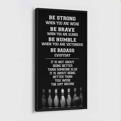 American Football-Be Strong-It is not About Being Better Than Someone Else It is about being better than you were the day before.