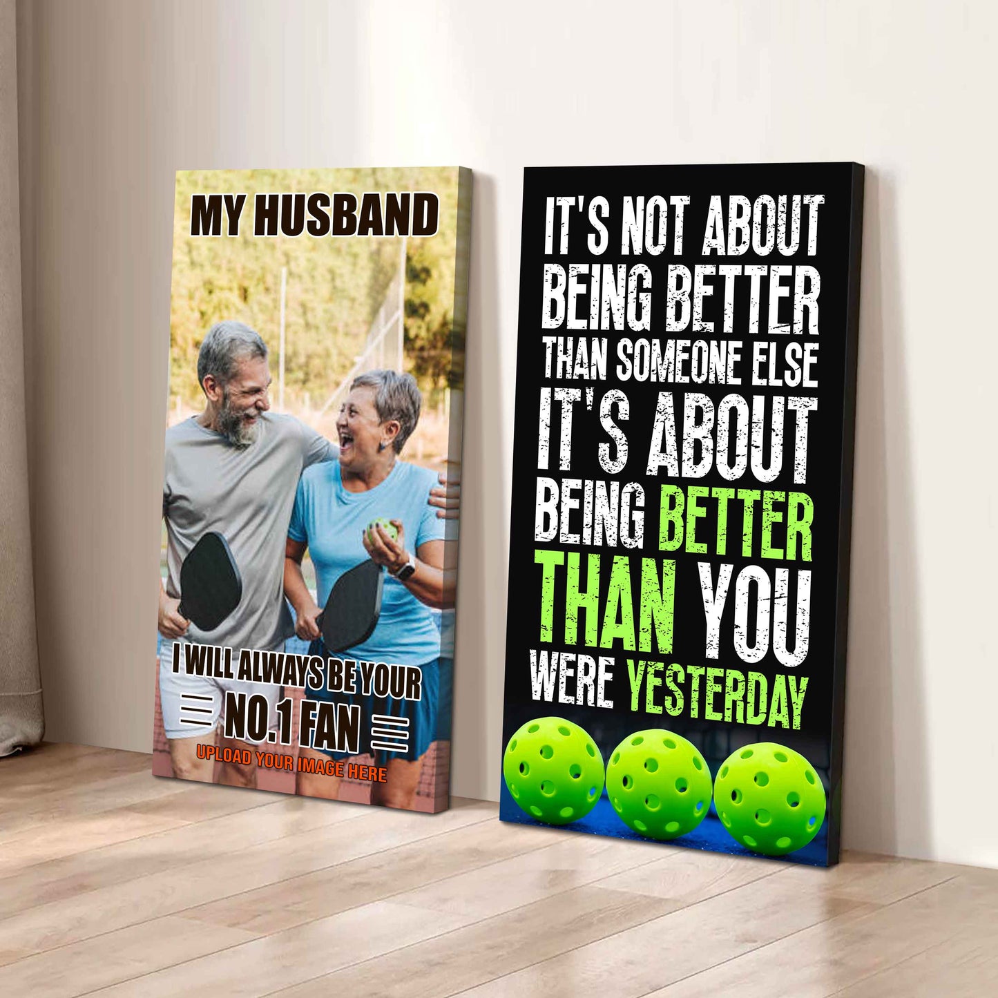 Soccer-Wife to Husband - It is not About Being Better Than Someone Else It is about being better than you were the day before.