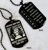 Biker Dog Tag Ver 2 / Black / No