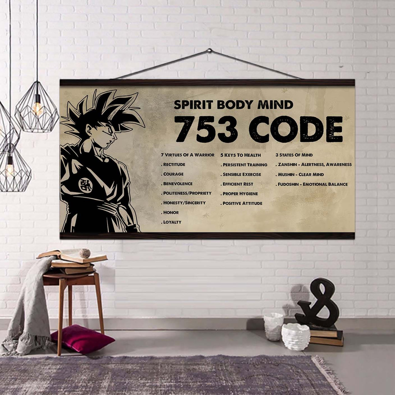 knigh teamplar poster canvas 7 5 3 code motivation quotes