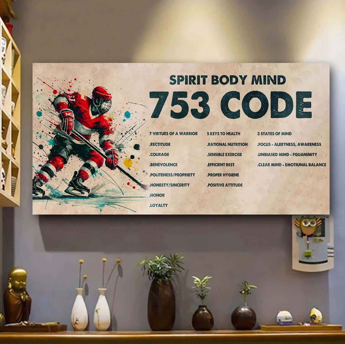 water color soccer poster canvas 7 5 3 code motivation quotes