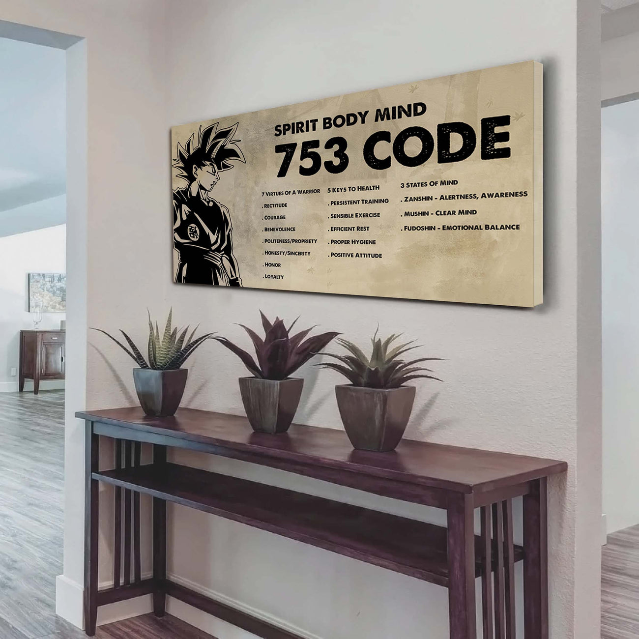 spartan poster canvas 7 5 3 code motivation quotes