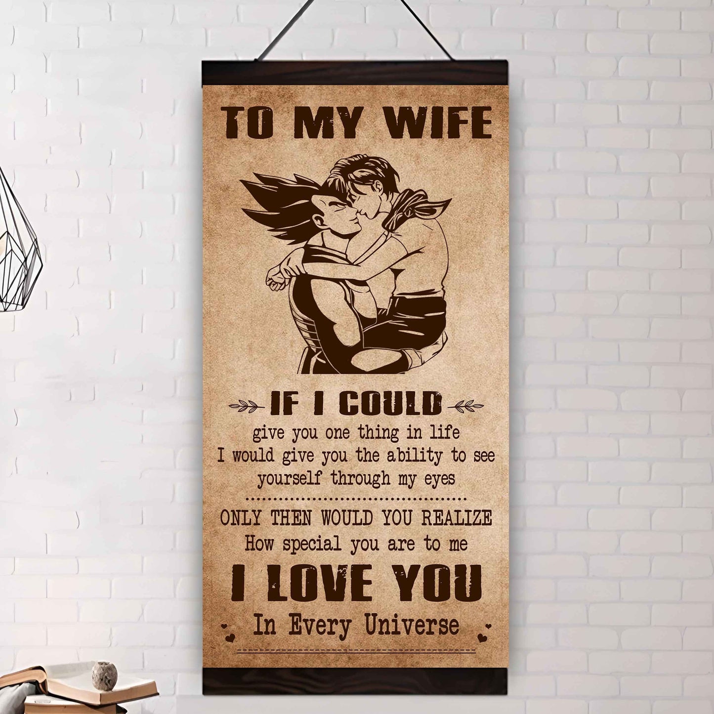 drb vgt- poster canvas to my wife if i could give you one thing in life - how special you are to me gift for your wife