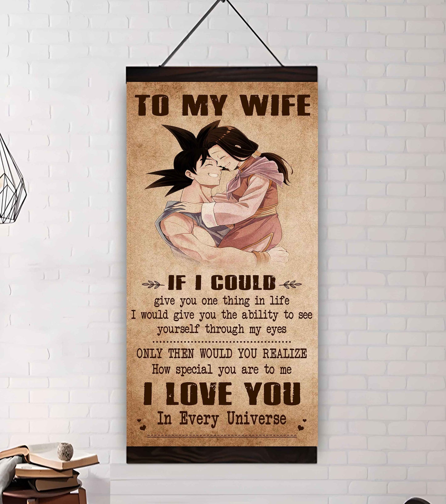 drb vgt- poster canvas to my wife if i could give you one thing in life - how special you are to me gift for your wife