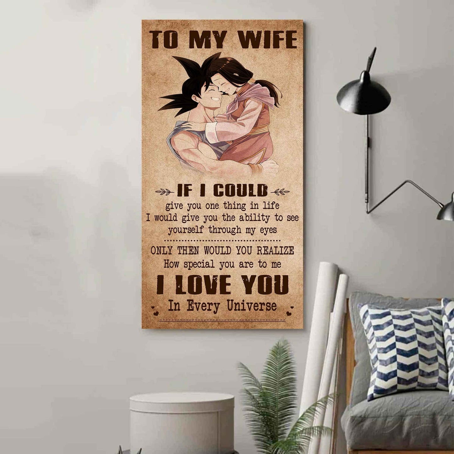 drb vgt- poster canvas to my wife if i could give you one thing in life - how special you are to me gift for your wife