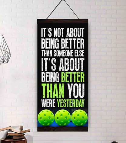 Soccer It is not About Being Better Than Someone Else It is about being better than you were the day before.