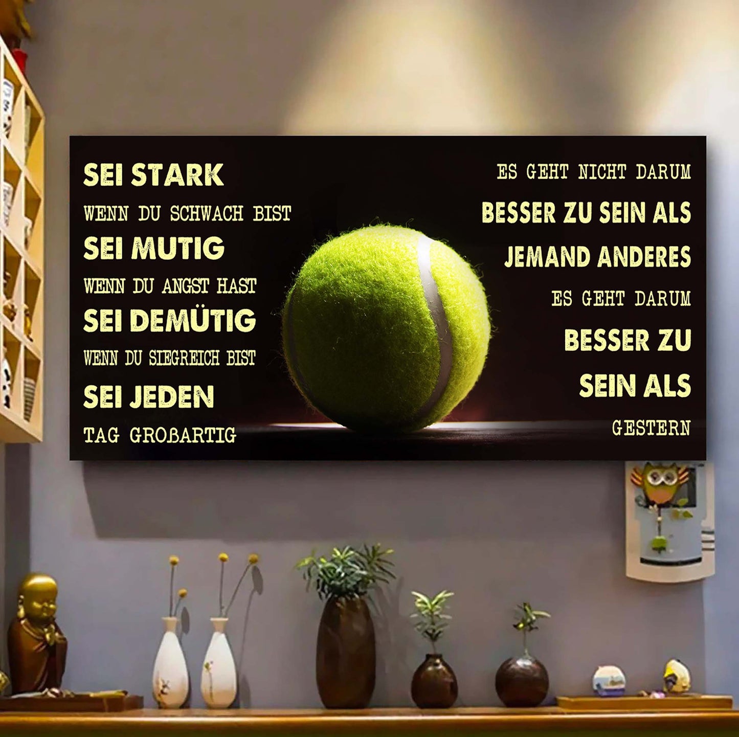 personalisierte basketball-leinwand-poster-sei stark, wenn du schwach bist, sei mutig, wenn du angst hast, sei demütig, wenn du siegreich bist, sei jeden tag großartig