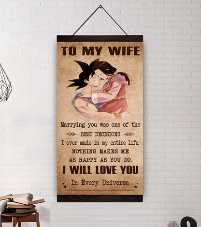 VGT-Valentine gifts-Husband to Wife-Vegeta-I wish I could turn back the clock