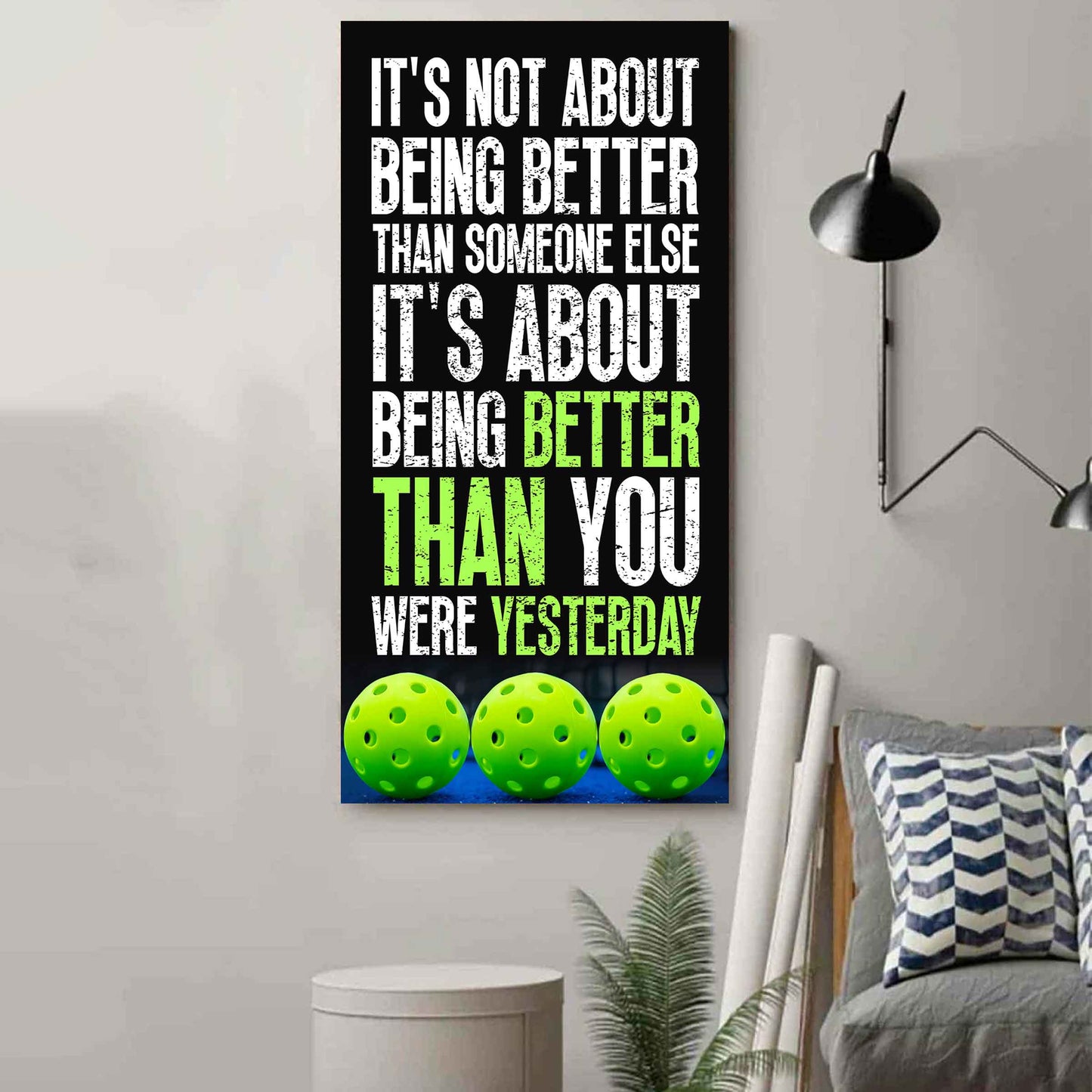 American Football-It is not About Being Better Than Someone Else It is about being better than you were the day before.