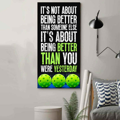 American Football-It is not About Being Better Than Someone Else It is about being better than you were the day before.