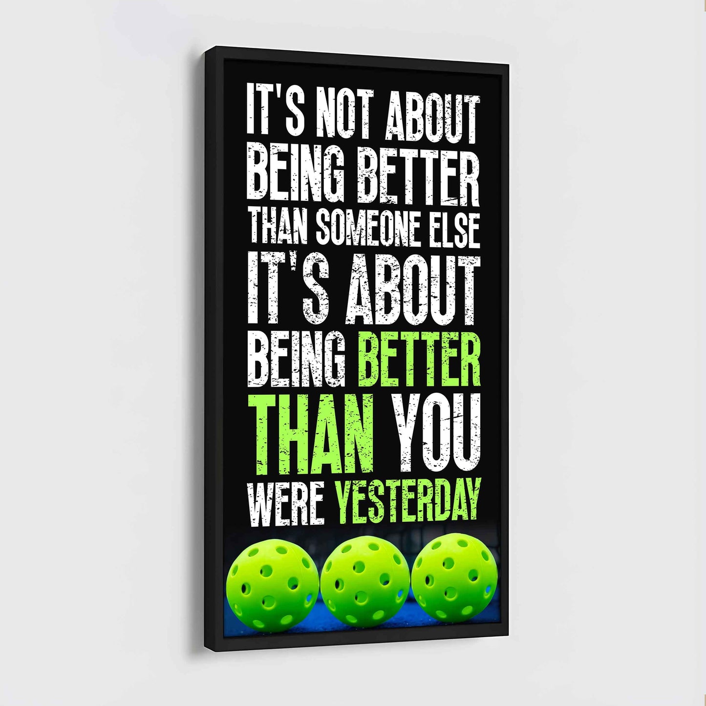 Soccer It is not About Being Better Than Someone Else It is about being better than you were the day before.