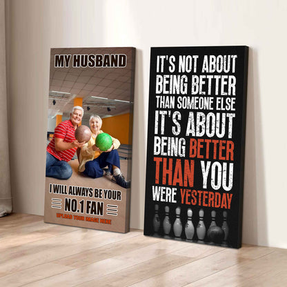 Soccer-Wife to Husband - It is not About Being Better Than Someone Else It is about being better than you were the day before.