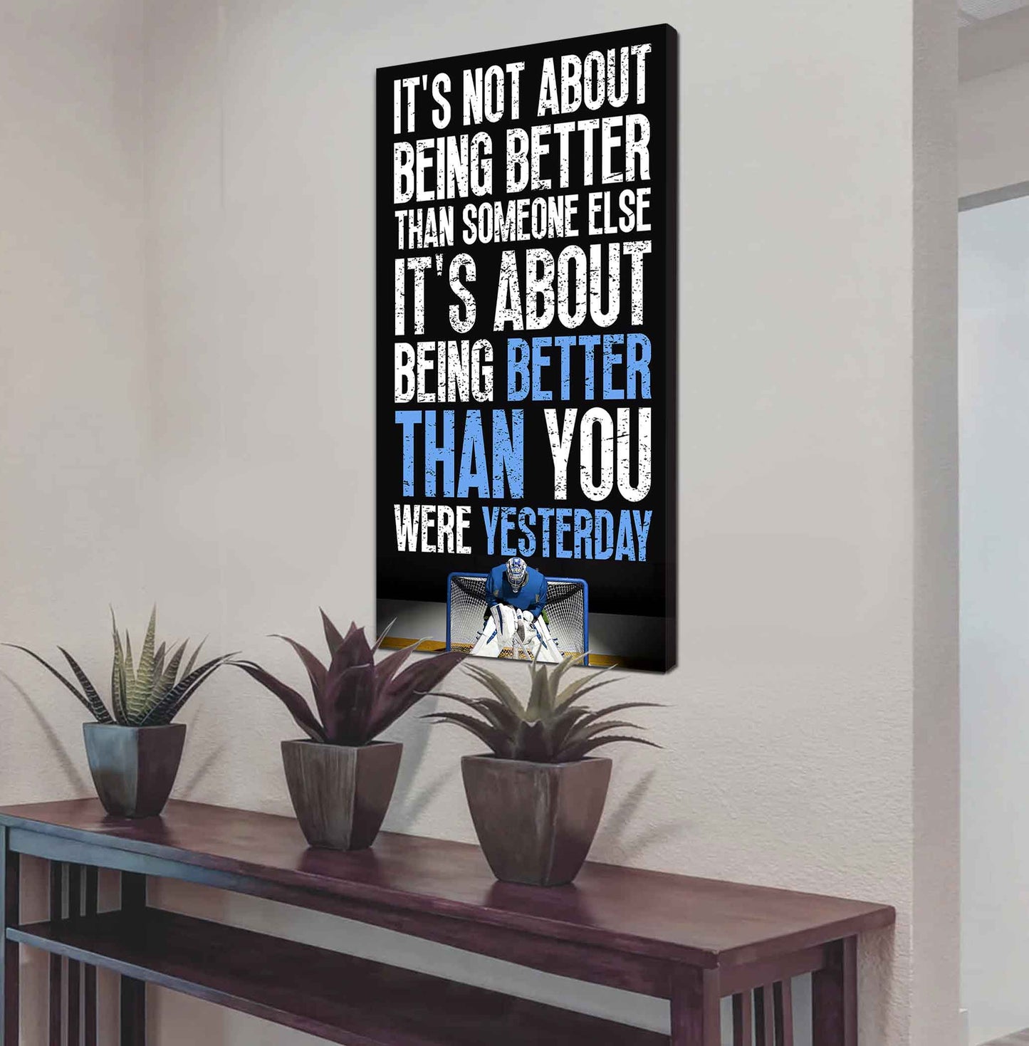 Soccer It is not About Being Better Than Someone Else It is about being better than you were the day before.