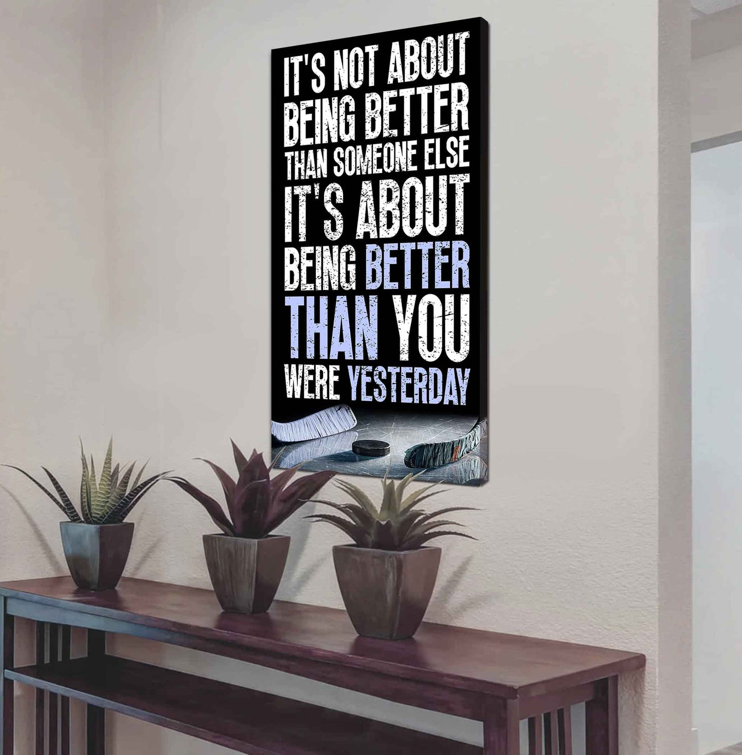 Soccer It is not About Being Better Than Someone Else It is about being better than you were the day before.