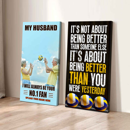 Soccer-Wife to Husband - It is not About Being Better Than Someone Else It is about being better than you were the day before.