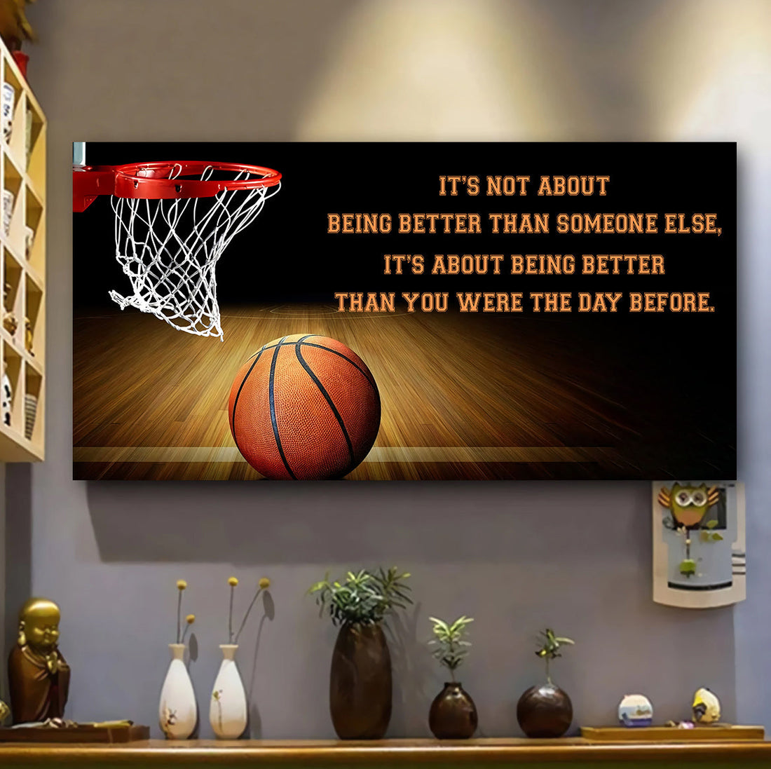 basketball 2 it is not about being better than someone else it is about being better than you were the day before