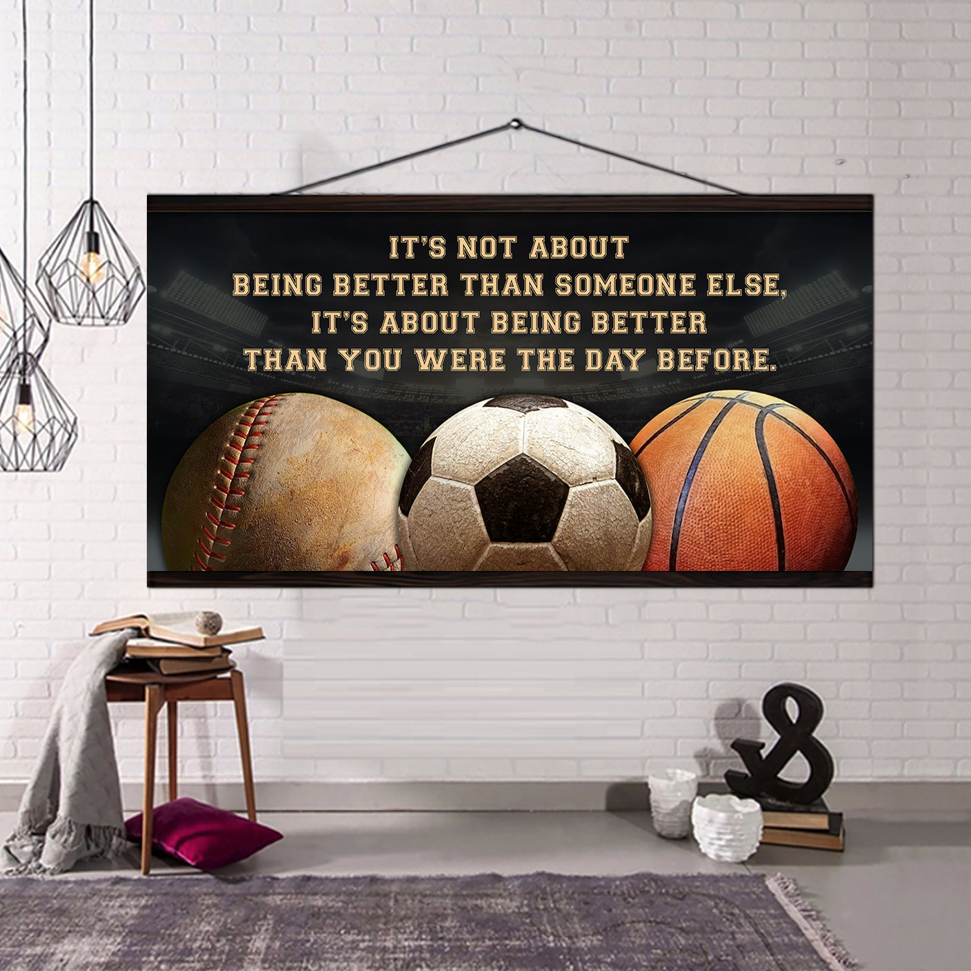 basketball 3 it is not about being better than someone else it is about being better than you were the day before