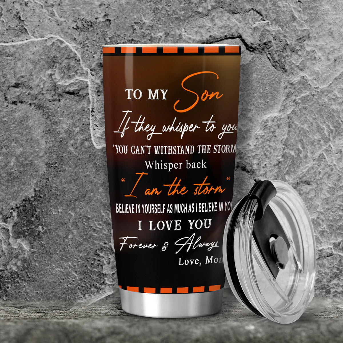 customizable basketball tumbler, gifts from dad mom to son- it is not about better than someone else, it is about being better than you were the day before, i will always be your no 1 fan